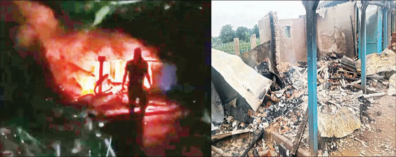 ବାଲିପାଟଣା: ଗତକାଲି ବିଳମ୍ବିତ ରାତିରେ ବନମାଳୀପୁର ଅଭୟମୁଖି ବଜାରରେ ଘଟିଥିବା ଅଗ୍ନିକାଣ୍ଡରେ ଏକ ଦୋକାନ ଜଳିଯାଇଛି। ପୂଜା ସାମଗ୍ରୀ ବିକ୍ରି ହେଉଥିବା ଏହି ଭେରାଇଟ୍‌ ଷ୍ଟୋର୍‌ରେ ନିଆଁ ଲାଗି ପ୍ରାୟ ୭ଲକ୍ଷ ଟଙ୍କାର ସାମଗ୍ରୀ ପୋଡ଼ି ପାଉଁଶ ହୋଇଯାଇଛି। ସିଗାରେଟ୍‌ ବାକିରେ ନ ଦେବାରୁ ଜଣେ ଦୁର୍ବୃତ୍ତ ଦୋକାନ ଜାଳି ଦେଇଛି ବୋଲି ଅଭିଯୋଗ ହୋଇଛି। ପୁଲିସ ସିସିଟିଭି ଯାଞ୍ଚ କରିବା ସହ ଦୋକାନୀଙ୍କ ଅଭିଯୋଗ ଆଧାରରେ ତଦନ୍ତ ଚଳାଇଛି। ସୂଚନାନୁସାରେ ଅଭୟମୁଖି ବଜାରରେ ବାପିନା ବେହେରା ଓ ହାପିନା ବେହେରାଙ୍କ ପୂଜା ସାମଗ୍ରୀ ଓ ଭେରାଇଟ୍‌ ଷ୍ଟୋର ରହିଛି। ଦୋକାନ ପାଖରେ ଇଟା ସିମେଣ୍ଟ ଓ କାଠ ଗଦା ହୋଇଥିଲା। ଗତକାଲି ଦୋକାନ ବନ୍ଦ କଲା ବେଳେ ଜଣେ ଯୁବକ ବାକିରେ ସିଗାରେଟ୍‌ ମାଗିଥିଲେ। କିନ୍ତୁ ଦୋକାନ ବନ୍ଦ ହେବା ସମୟରେ ବାକି ମିଳିବ ନାହିଁ ବୋଲି ଦୁଇ ଭାଇ କହିଥିଲେ। ରାଗରେ ଯୁବକଜଣକ ଚାଲି ଯାଇଥିଲା। ରାତି ପ୍ରାୟ ସାଢ଼େ ୧ଟା ବେଳେ ଦୋକାନରେ ନିଆଁ ଲାଗିଥିଲା। ଖବର ପାଇ ଦୁଇ ଭାଇ ଦୋକାନରେ ପହଞ୍ଚିବା ବେଳକୁ ଦୋକାନକୁ ନିଆଁ ପୂରା ମାଡ଼ିଯାଇଥିଲା। ଦମକଳ ପହଞ୍ଚି ନିଆଁକୁ ଆୟତ୍ତ କରିଥିଲେ ହେଁ ଦୋକାନର ସବୁ ସାମଗ୍ରୀ ପାଉଁଶ ହୋଇଯାଇଥିଲା।